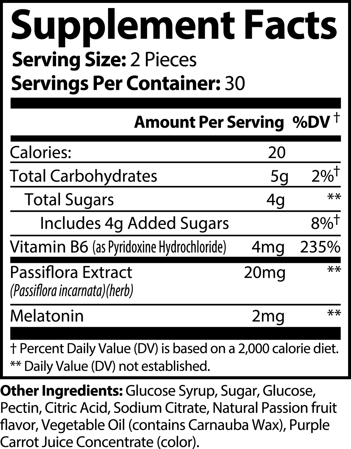 Daily Kind Nighty Night Sleep Gummies